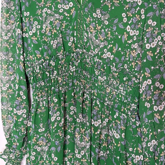 Max Studio Smocked Pastel Floral Sundress - Picture 5 of 11